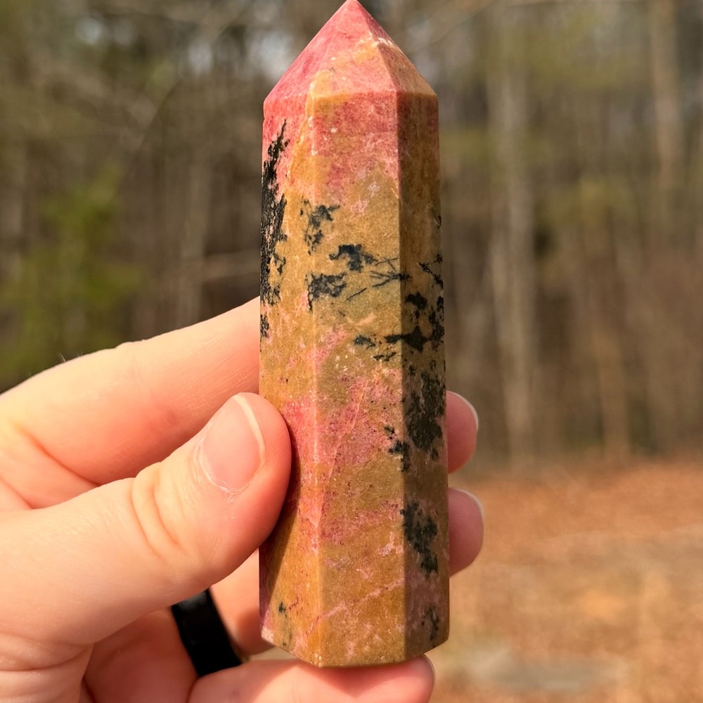 NEW! Rhodonite Tower - Picture 4 of 4